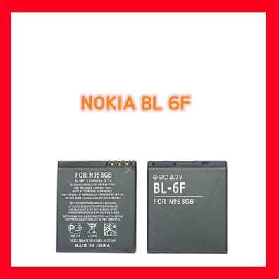 Original Nokia Akku BL-6F N78, N79, N95 8GB Battery Batterie Gebraucht