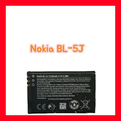Original Nokia Akku BL-5J Asha 302, C3, Lumia 520, Lumia 525 Battery Batterie Gebrauc