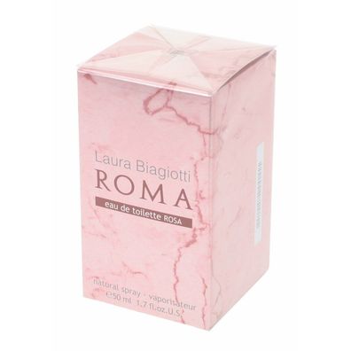 Laura Biagiotti Roma Rosa Eau de Toilette für Frauen 50 ml