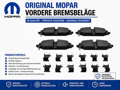 Bremsbeläge VA RAM 1500 (Gen.5) OE Mopar