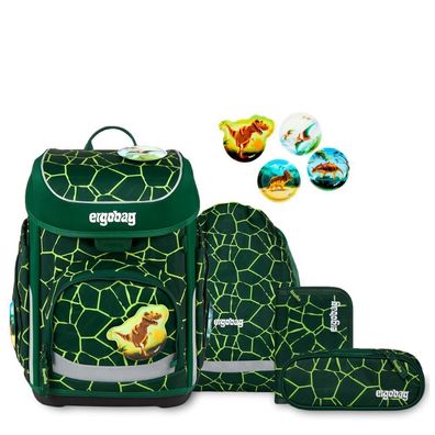 ergobag Cubo Schulrucksack BärRex, BärRex, Mädchen