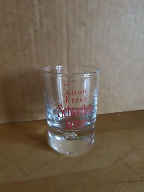 Schnapsglas Schnapspinnchen Original Kreuz Schwedenbitter 2cl 4cl