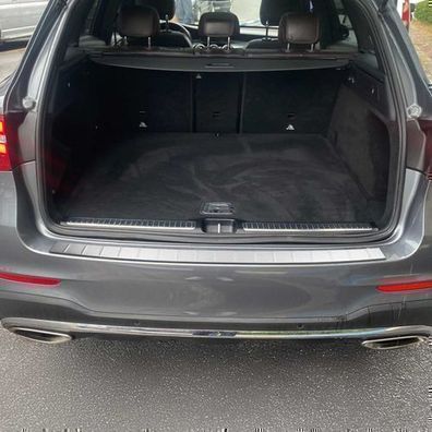 Ladekantenschutz Einstiegleisten Satz für Mercedes GLC 2015-2022 Edelstahl Chrom