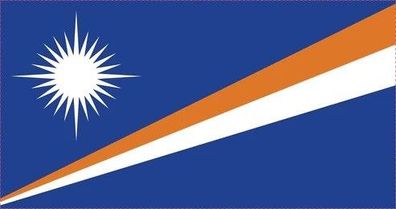 Marshall-Inseln Flagge Aufkleber Sticker Fahne selbstklebend 5-60cm breit ES-FL-MSH