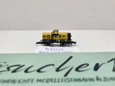 Märklin Z DC 82311-3 Kesselwagen mit Bremserhaus "Olex" aus Set / Privat