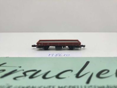 Märklin Z DC 8610 Niederbordwagen Klms 440 / helle Ladefläche/ DB