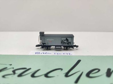 Märklin Z DC 98053 ged Güterwagen "Brinkhoff's King Kong" / BB Österreich