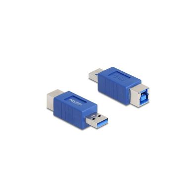 DELOCK Adapter 5Gbps USB Typ-A - Typ B Buchse gekreuzt