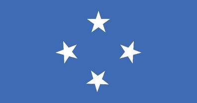 Mikronesien Flagge Aufkleber Sticker Fahne selbstklebend 5-60cm breit ES-FL-MCR
