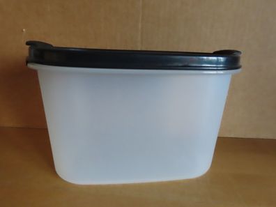 Aufbewahrungsdose Eidgenosse hoch ca. 1,1L Tupperware 1612-28 Deckel schwarz