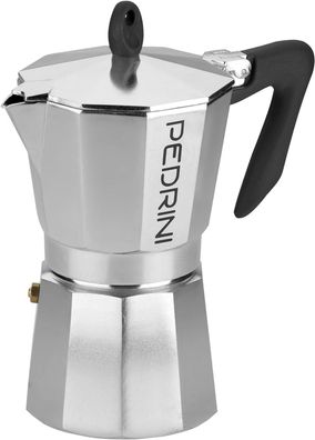 Coffee Turk Pedrini Moka f?r Espresso aus Aluminiumlegierung EN 601