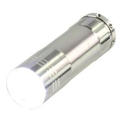 FX LIGHT 1x LED Power Mini Aluminium High Power Taschenlampe Lampe Leuchte - silber