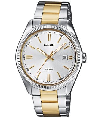 Casio Bicolor Herrenuhr MTP-1302PSG-7AVEF