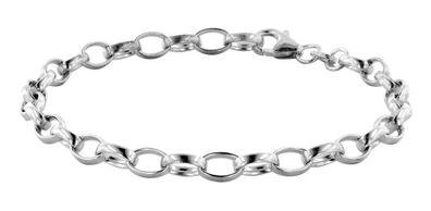 trendor Schmuck Damen-Armband für Charms 925 Silber 19 cm 63041