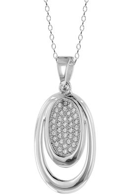 trendor Schmuck Silberkette mit Anhänger 65151