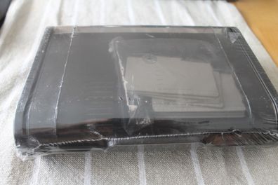 Visitenkartenbox, schwarz; 245 x 180 x 60 mm (ca.)