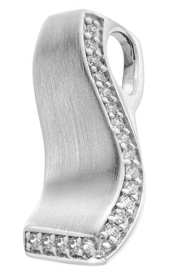 trendor Schmuck Silber Anhänger mit Zirkonias 80197
