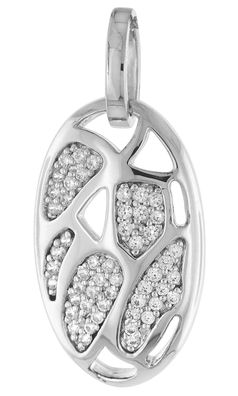 trendor Schmuck Zirkonia Anhänger Silber 80210