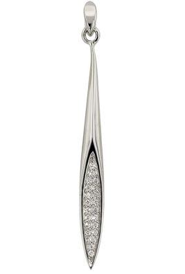 trendor Schmuck Silber Zirkonia Anhänger 81347