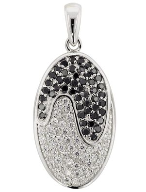 trendor Schmuck Silber Zirkonia Anhänger 81620