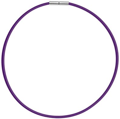 trendor Schmuck Kautschukschnur Violett 81736