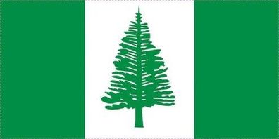 Norfolk Inseln Flagge Aufkleber Sticker Fahne selbstklebend 5-60cm breit ES-FL-NOR