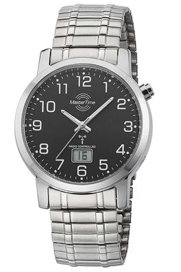 Master Time Herren-Funkuhr mit Zugband MTGA-10308-22M