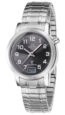 Master Time Damen-Funkuhr mit Zugband MTLA-10309-22M