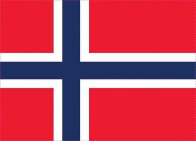 Norwegen Flagge Aufkleber Sticker Fahne selbstklebend 5-60cm breit ES-FL-NRW