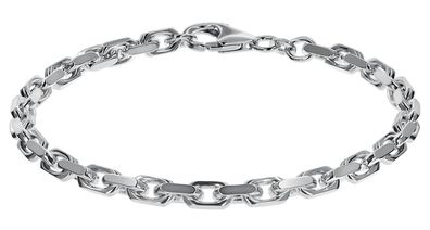 trendor Schmuck Armband für Männer 925 Sterlingsilber Anker 21 cm 08633