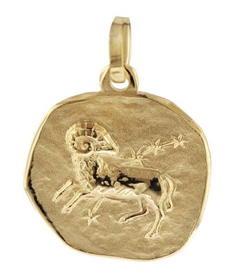 trendor Schmuck Sternzeichen-Anhänger Widder 333 Gold 16 mm 08725-04