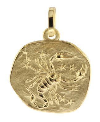 trendor Schmuck Sternzeichen-Anhänger Skorpion 333 Gold 16 mm 08725-11