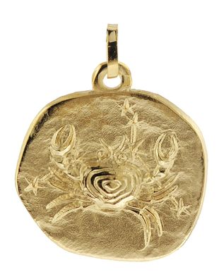 trendor Schmuck Sternzeichen-Anhänger Krebs 333 Gold 20 mm 08982-07