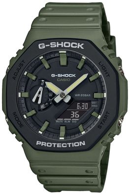 Casio G-Shock Classic Ana-Digi Herrenuhr Olivgrün GA-2110SU-3AER