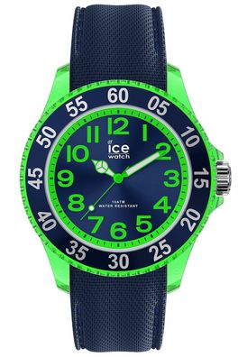 Ice-Watch Kinder-Armbanduhr ICE cartoon Dino Blau Grün S 017735