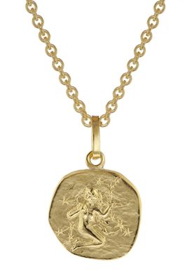 trendor Schmuck Sternzeichen für Kinder Jungfrau Gold 333 Anhänger + Kette 75905-09