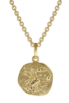 trendor Schmuck Sternzeichen für Kinder Skorpion Gold 333 Anhänger + Kette 75905-11