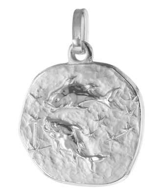 trendor Schmuck Sternzeichen Fische 333 Weißgold Ø 16 mm 75932-03