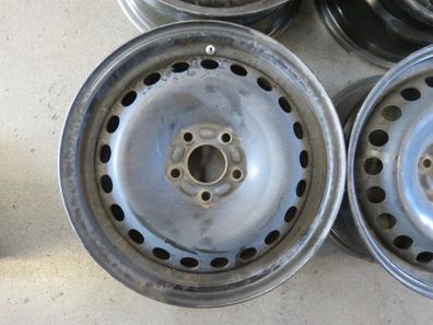 SATZ Stahlfelgen Ford Focus Mondeo ab 2008 6,5x16" ET50 LK5x108 ML63,3 gebr