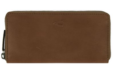 camel active Damen-Geldbörse Leder Cognac-Braun Valencia 32070422