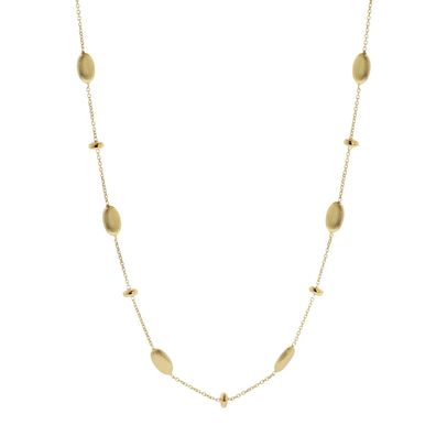 Elaine Firenze Schmuck Halskette Damen Gold 585 / 14K matt/poliert 224182C
