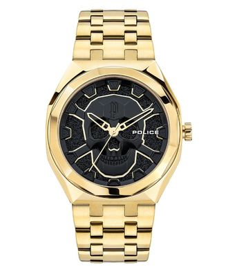 Police Herrenuhr Kediri Goldfarben PEWJG2110703