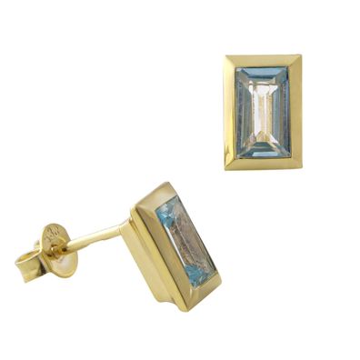 Acalee Schmuck Damen-Ohrringe Ohrstecker Gold 333 / 8K mit Topas 70-1026-01