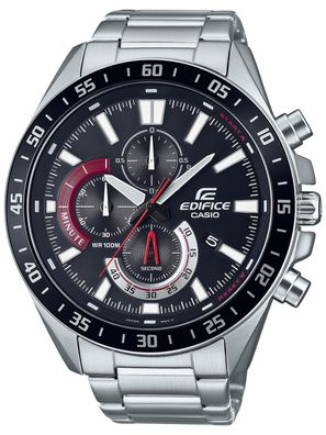 Casio Edifice Herrenarmbanduhr Chronograph Schwarz EFV-620D-1A4VUEF