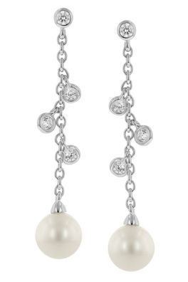 Viventy Schmuck Damen-Ohrringe Ohrhänger mit Perle 783844