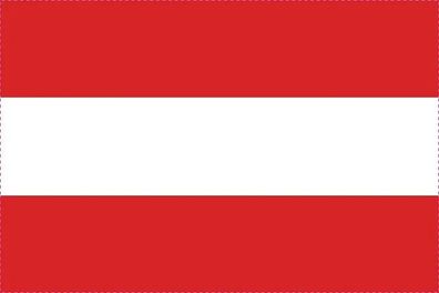 Österreich Flagge Aufkleber Sticker Fahne selbstklebend 5-60cm breit ES-FL-OST