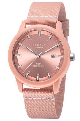 Regent Armbanduhr Ocean Plastic Rosa BA-733