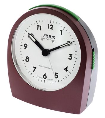 Filius Funkwecker Weinrot-Graphit 0545-1