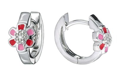 trendor Schmuck Kinder-Ohrringe Silber 925 Creolen Ø 12 mm 41574