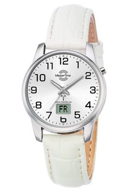 Master Time Damenuhr Funk Basic Weiß MTLA-10798-42L